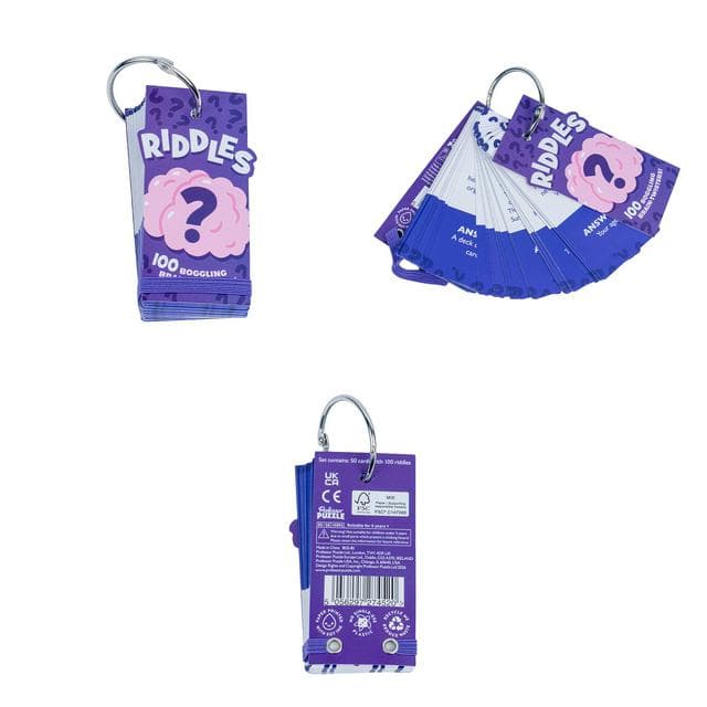 Professor Puzzle Fun Keyring Jokes Assortment - gallery image 3