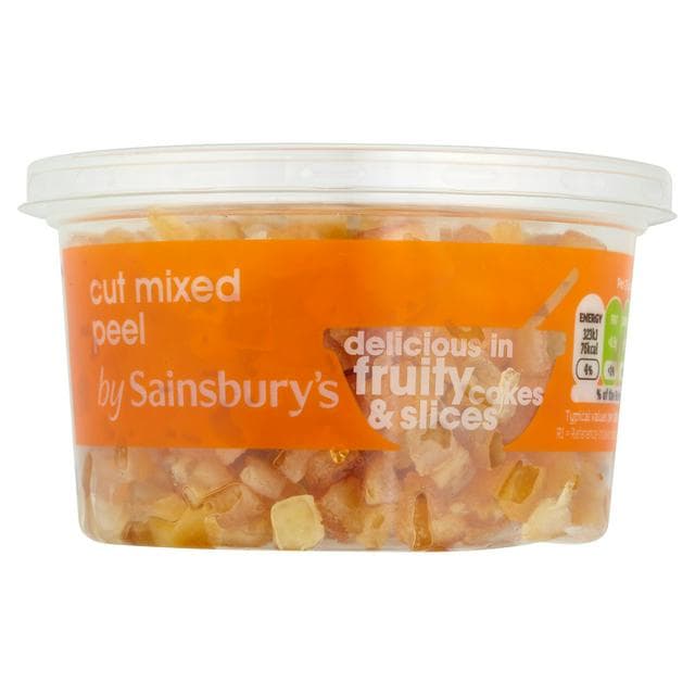 Sainsbury's Cut Mixed Peel 200g - gallery image 1