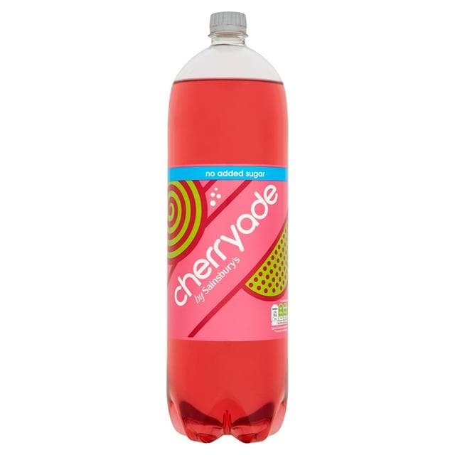 Sainsbury's No Added Sugar Cherryade 2L - gallery image 1