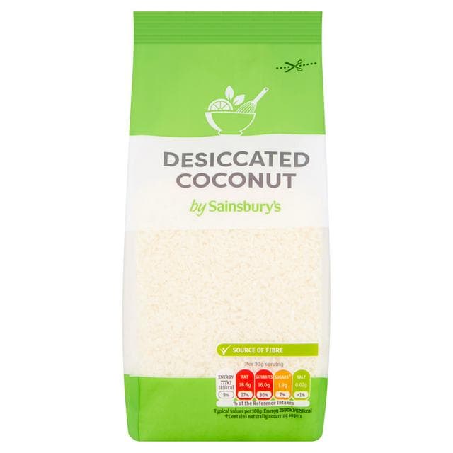 Sainsbury's Desiccated Coconut 250g - gallery image 1