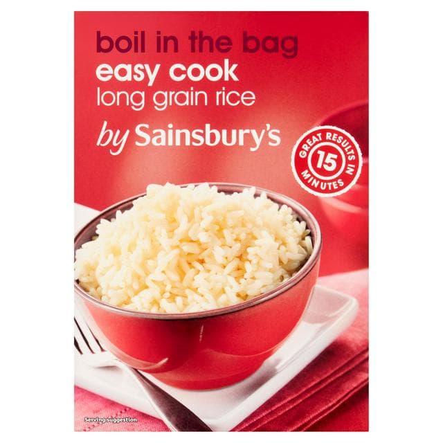 Sainsbury's Boil In The Bag White Rice 4x125g - gallery image 1