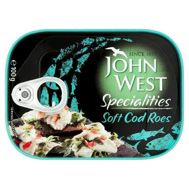 John West Soft Cod Roe 100g - gallery image 1