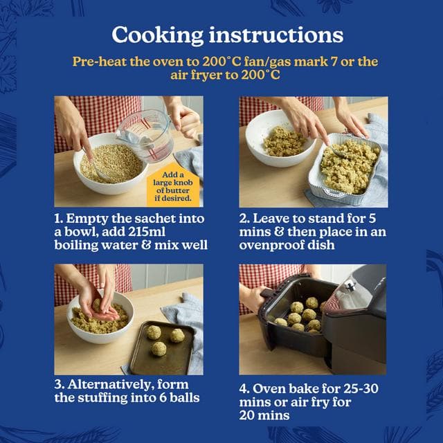 Paxo Sage & Onion Stuffing Mix 85g - gallery image 5