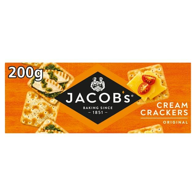 Jacob's Original Cream Crackers 200g - gallery image 1