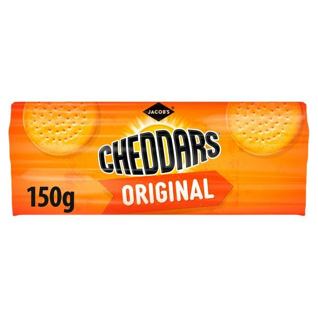 Jacob's Baked Cheddars Cheese Crackers 150g - gallery image 1