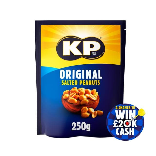 KP Original Salted Peanuts 250g - gallery image 1