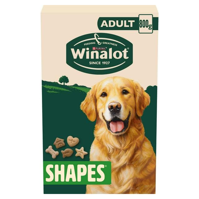 Winalot Shapes Dog Biscuits 800g - gallery image 1