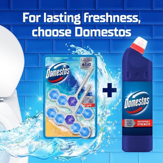 Domestos Original Thick Bleach Toilet & Multipurpose Cleaner 2L - gallery image 6