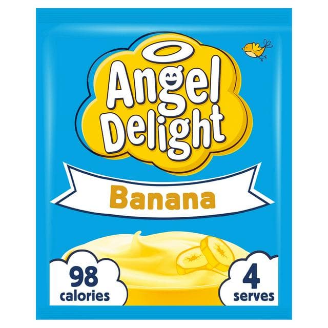 Angel Delight 59g Banana Instant Dessert Mix - gallery image 1