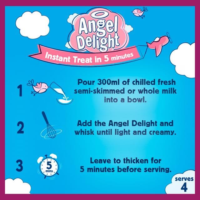 Angel Delight 59g Strawberry Dessert Mix - gallery image 4