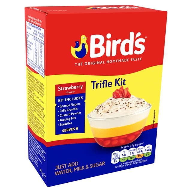 Bird's 141g Strawberry Trifle Dessert Kit - gallery image 2