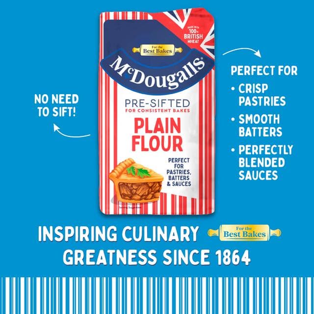 McDougalls 500g Pre-Sifted Plain Flour - gallery image 2