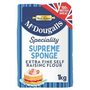 McDougalls 1kg Speciality Supreme Sponge Self Raising Flour