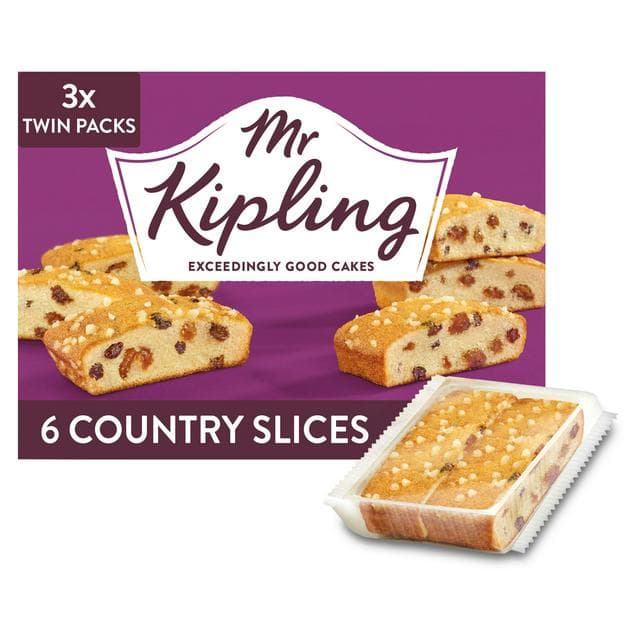 Mr Kipling Country Cake Slices x6 - gallery image 1