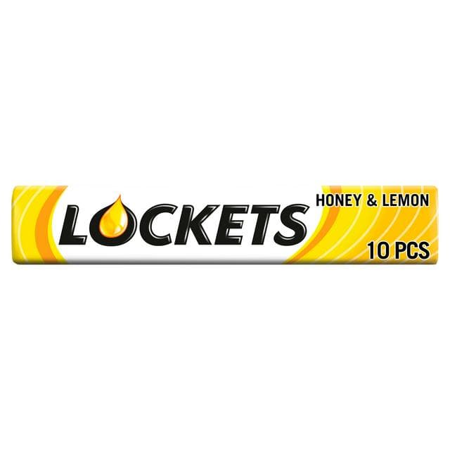 Lockets Honey & Lemon Cough Sweet Menthol Lozenges 41g - gallery image 1