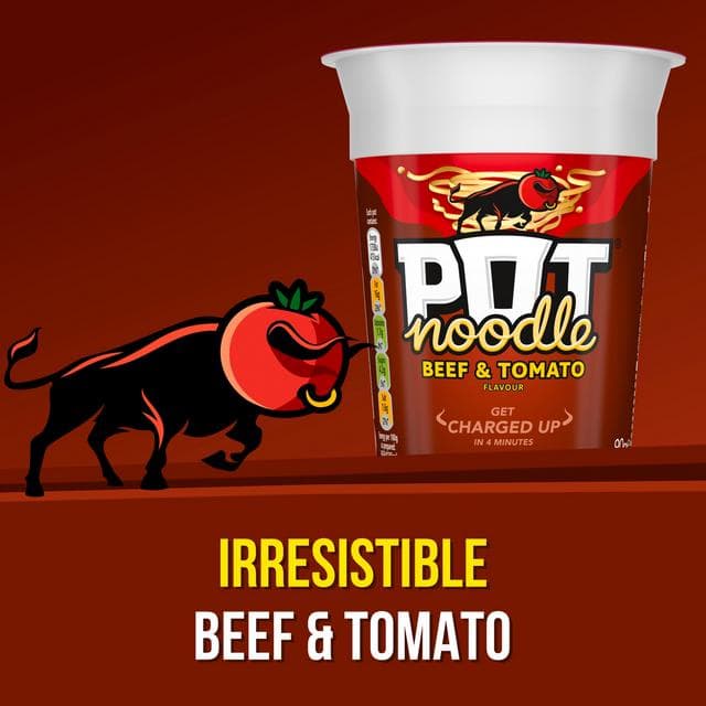 Pot Noodle Beef & Tomato 90g - gallery image 4