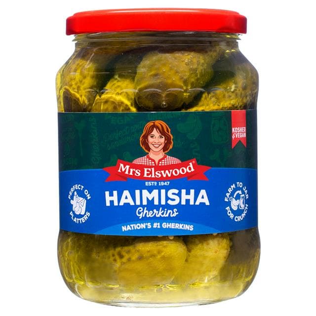 Mrs Elswood Haimisha Gherkins 670g (360g*) - gallery image 1