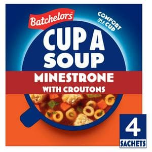 Batchelors Cup a Soup Minestrone with Croutons x4 94g