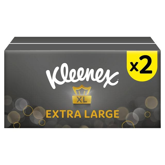 Kleenex Extra Large Tissues 2x90 Sheets - gallery image 1
