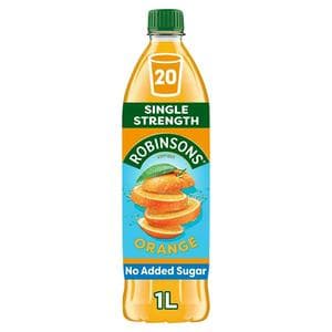 Robinsons Orange Squash No Added Sugar 1L
