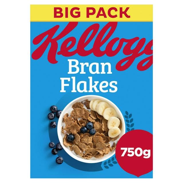 Kellogg's Bran Flakes Breakfast Cereal 750g - gallery image 1