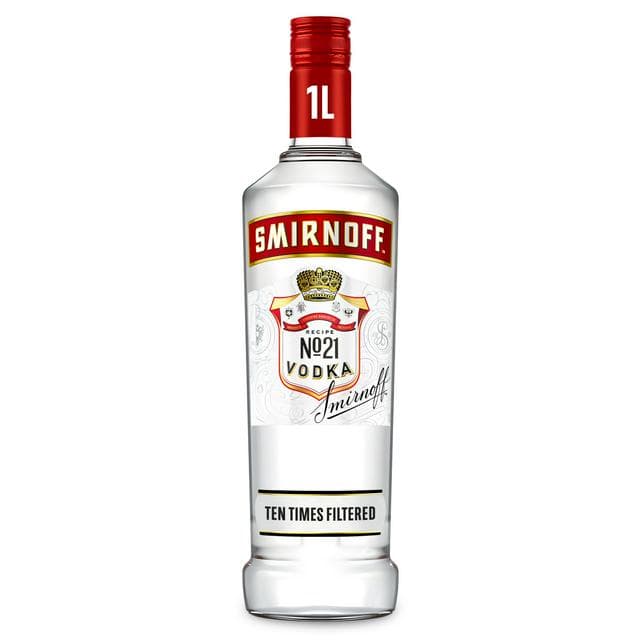 Smirnoff Red Label Vodka 1L - gallery image 1