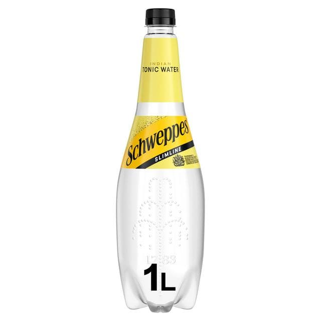 Schweppes Slimline Tonic Water 1L - gallery image 1