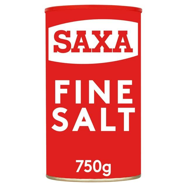 Saxa Table Salt Drum 750g - gallery image 1