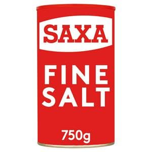 Saxa Table Salt Drum 750g