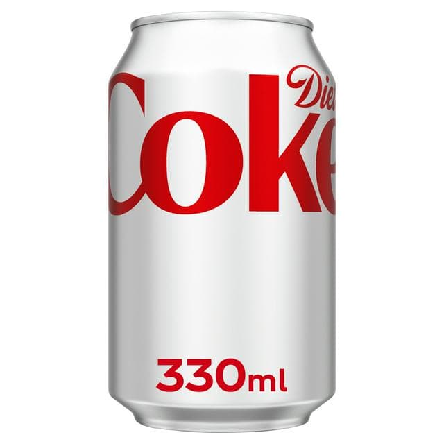 Diet Coke Cola 330ml Can - gallery image 1