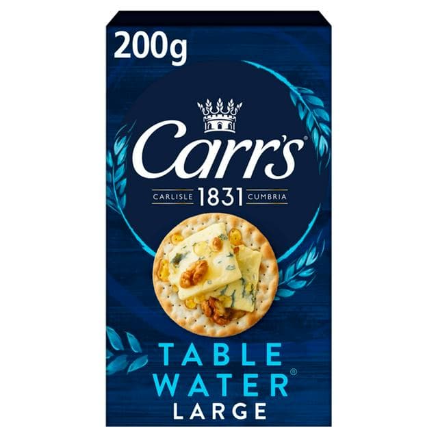 Carr's Table Water Large Crackers 200g - gallery image 1