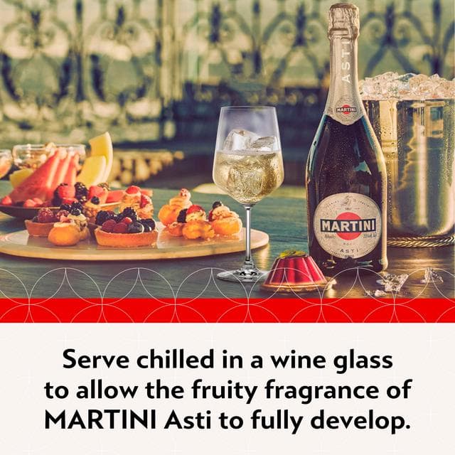 Martini Asti Italian Sparkling Wine 75cl - gallery image 4
