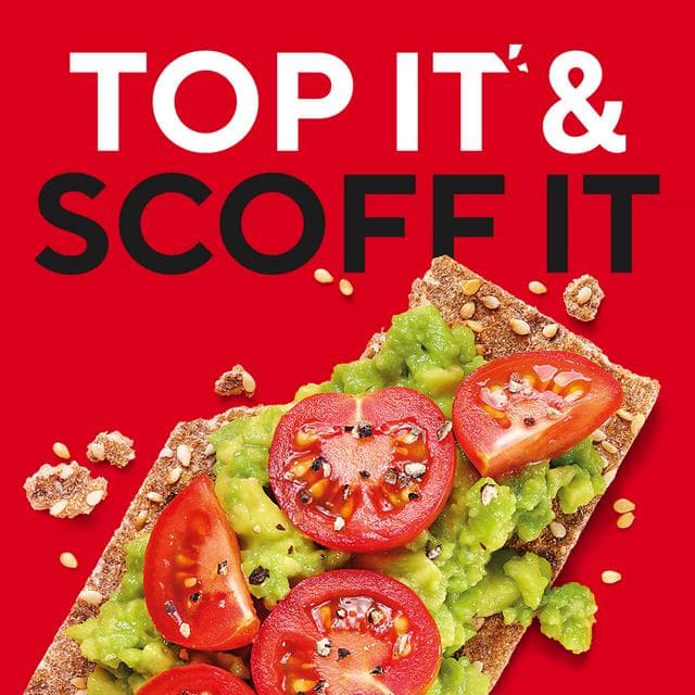 Ryvita Crispbread Sesame Crackers 250g - gallery image 3