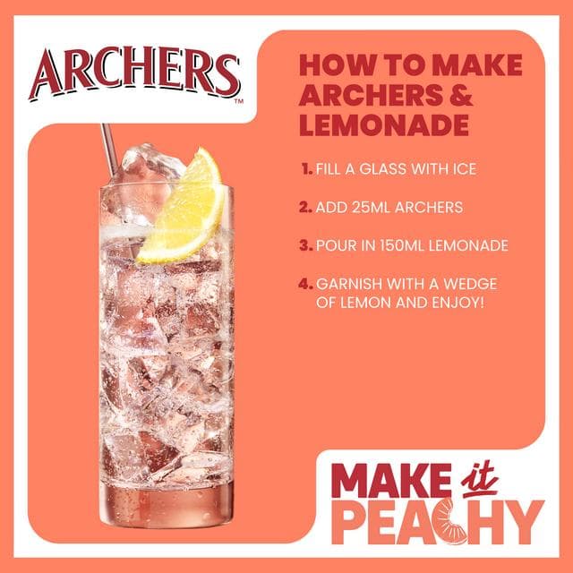 Archers Schnapps Liqueur 70cl - gallery image 4