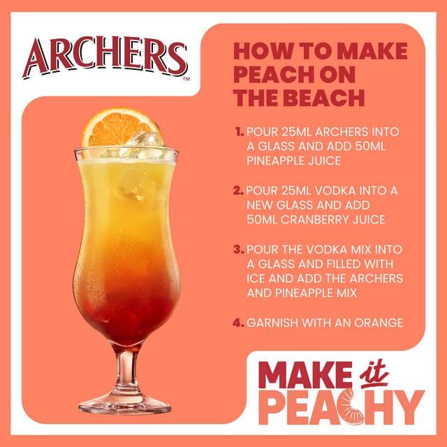 Archers Schnapps Liqueur 70cl - gallery image 5