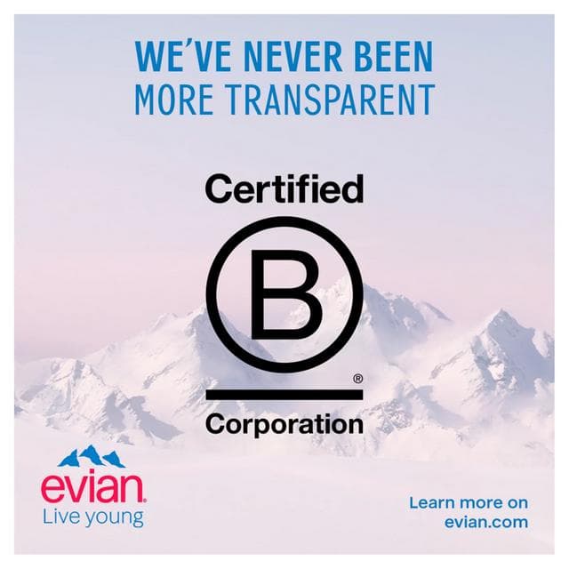 Evian Natural Bottled Mineral Still Water 6x500ml - gallery image 5