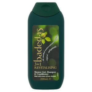 Badedas Revitalising Shower Gel, Shampoo & Conditioner 200ml