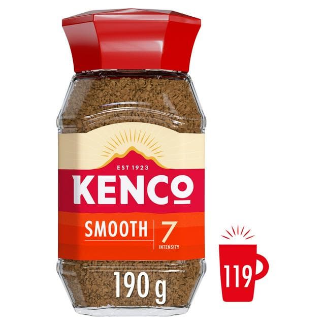 Kenco 190g Smooth Instant Coffee - gallery image 1