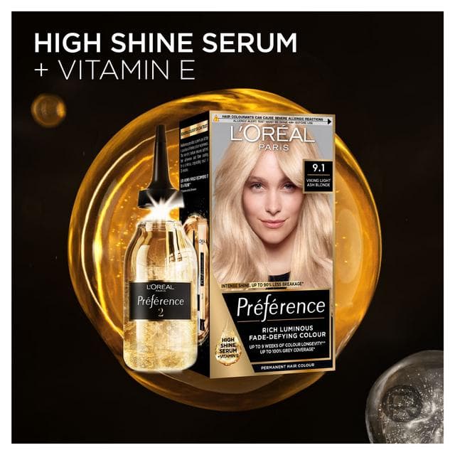 L'Oreal Paris Preference Permanent Hair Dye Vienna Blonde 7.0 - gallery image 5