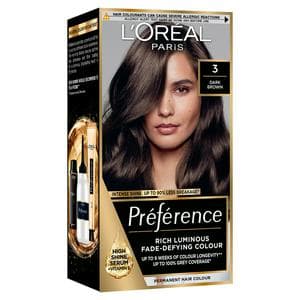 L'Oreal Paris Preference Permanent Hair Dye Brasilia Dark Brown 3.0