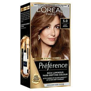 L'Oreal Paris Preference Permanent Hair Dye Bruges Light Brown 5.0