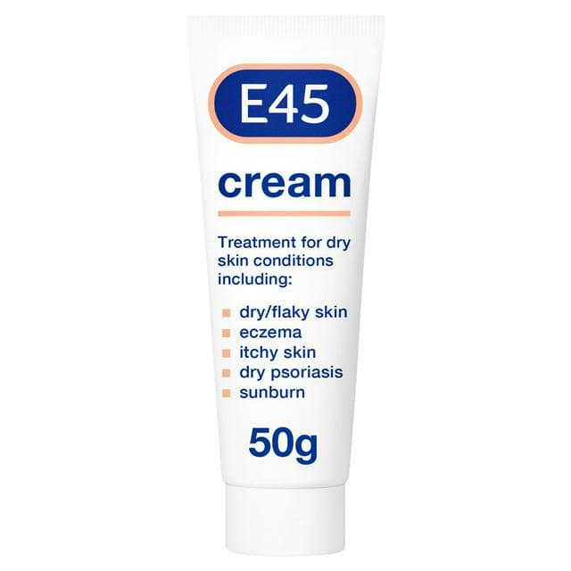 E45 Moisturiser Body Cream for Dry Skin & Eczema 50g - gallery image 1