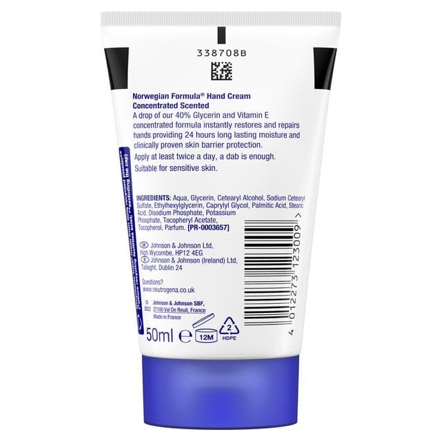 Neutrogena Norwegian Formula Concentrated Scented Hand Cream 50ml - gallery image 4