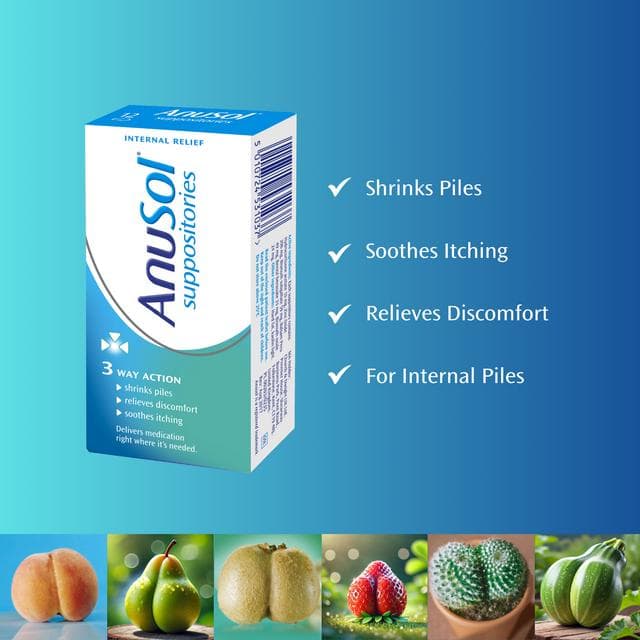 Anusol Suppositories x12 - gallery image 2