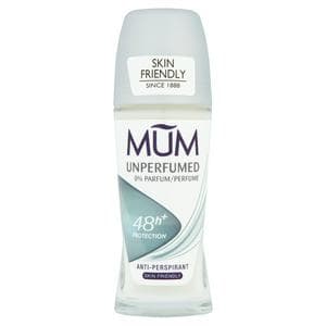 Mum Unperfumed Roll-On Anti-Perspirant Deodorant 50ml