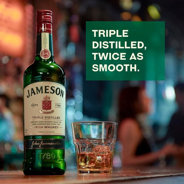 Jameson Triple Distilled Blended Irish Whiskey 70cl - gallery image 4