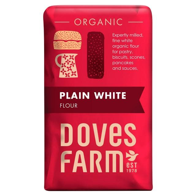 Doves Farm Organic White Flour 1kg - gallery image 1