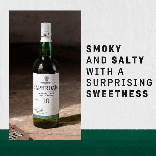 Laphroaig Islay Single Malt Scotch Whisky 10 Year Old 70cl - gallery image 4