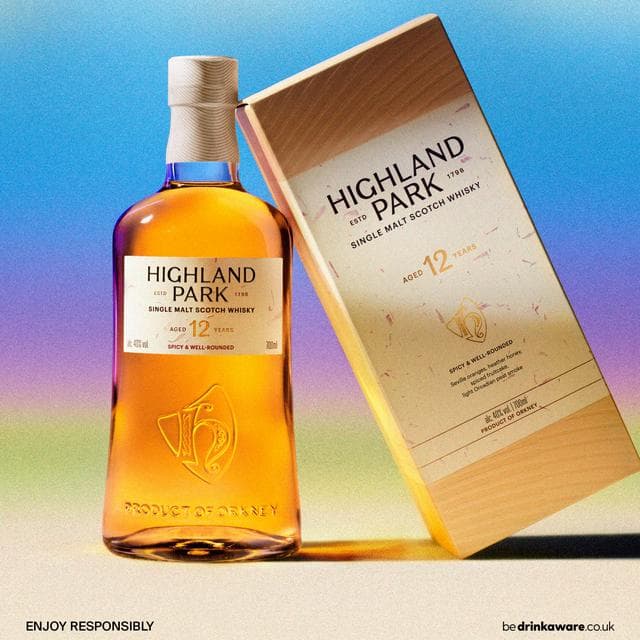 Highland Park 12 Year Old Single Malt Scotch Whisky 70cl - gallery image 3