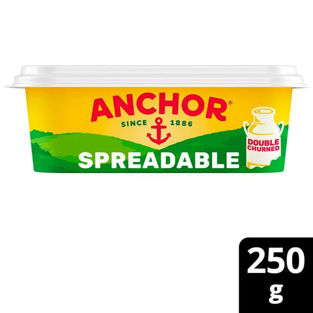 Anchor Spreadable Blend of Butter & Rapeseed Oil Spread 250g - gallery image 1